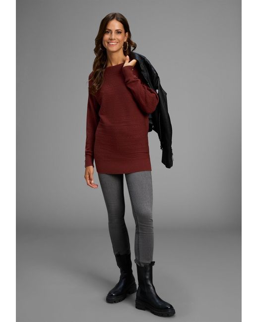 Laura Scott Brown Pullover