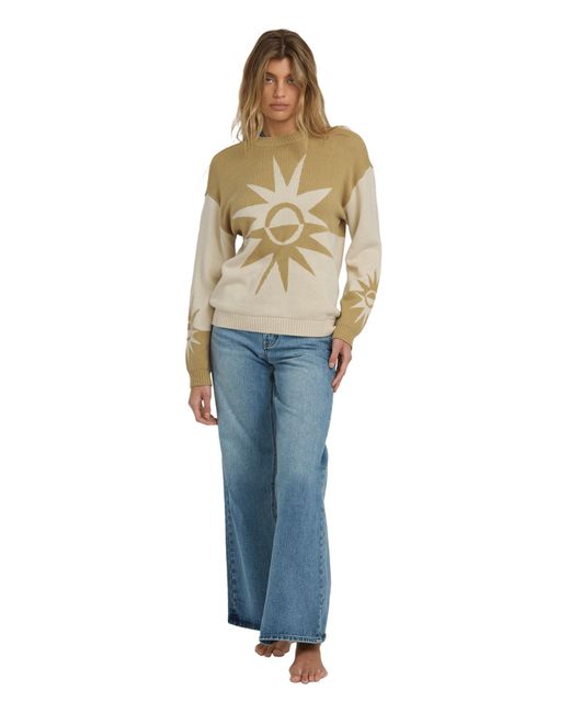 Billabong Natural Pullover Reverse Heat