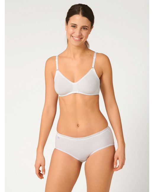 Sloggi White Midislip Basic