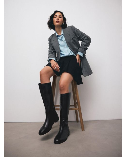 Next Black Stiefel
