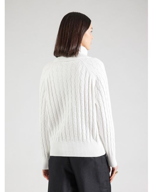 Comma, White Pullover