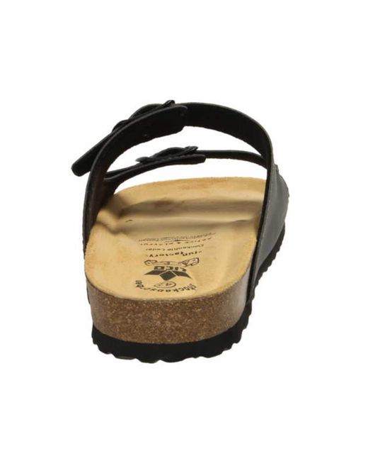Lico Pantoletten in Black für Herren