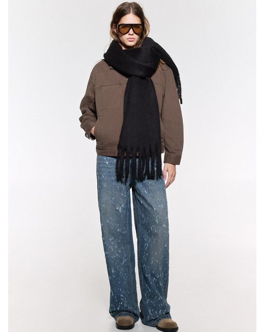 Pull&Bear Black Schal