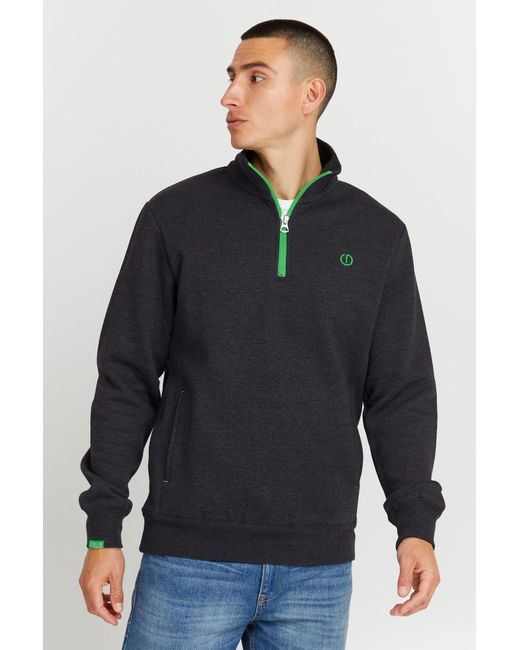 Solid Sweatshirt in Blue für Herren