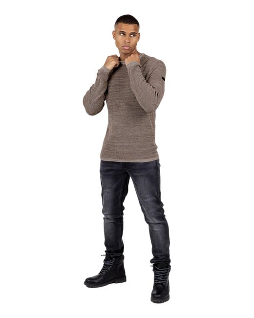 Key Largo Pullover Forest in Brown für Herren