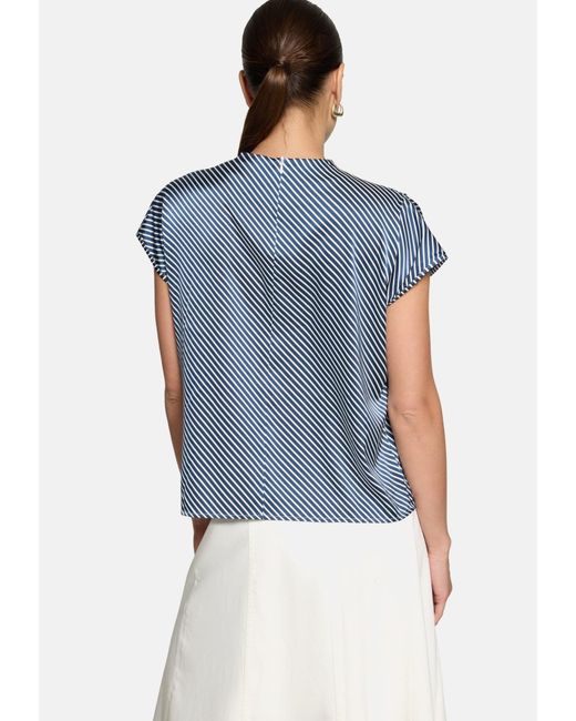 Zero Blue Bluse