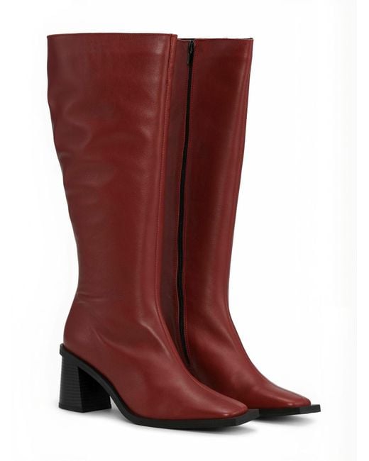 JoDis Red Boots Cassandra