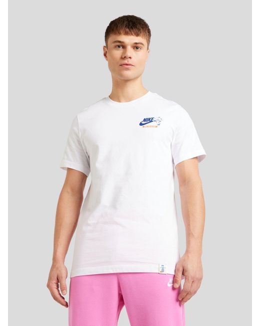 Nike T-shirt in White für Herren