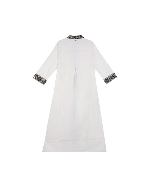 Lola Casademunt White Shirt-Kleid