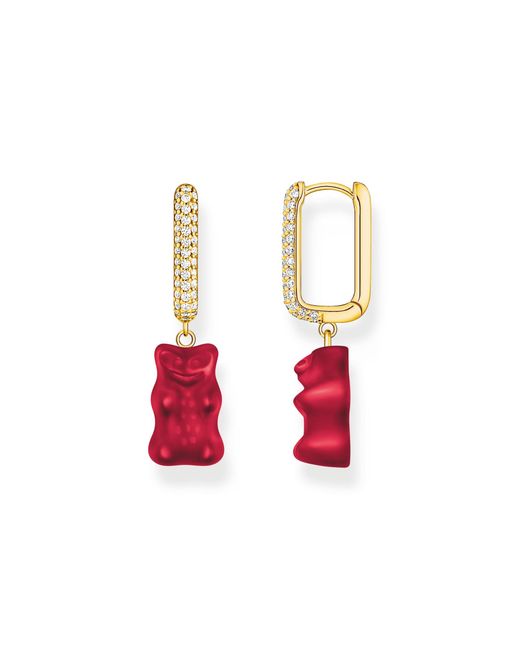 Thomas Sabo Red Ohrring