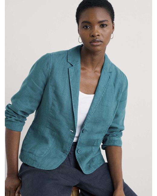 Seasalt Cornwall Blue Blazer 'Blinker'