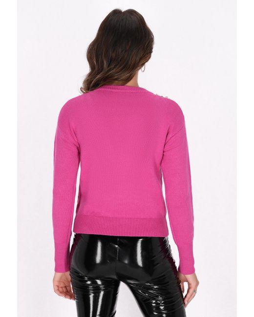 faina Pink Pullover