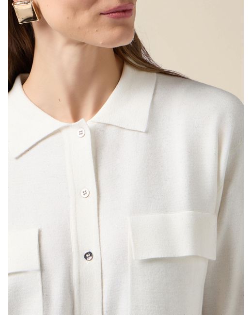 Oltre White Pullover