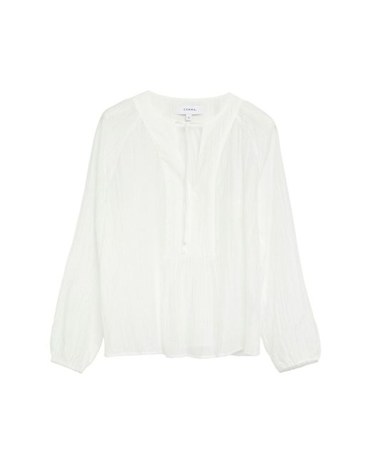 Comma, White Bluse