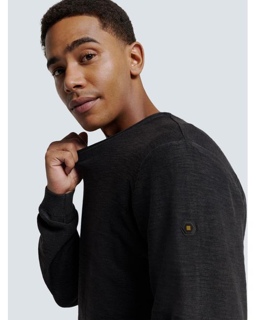 No Excess Pullover in Black für Herren