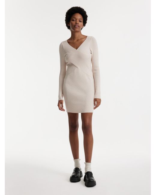 EDITED White Strickkleid Amely