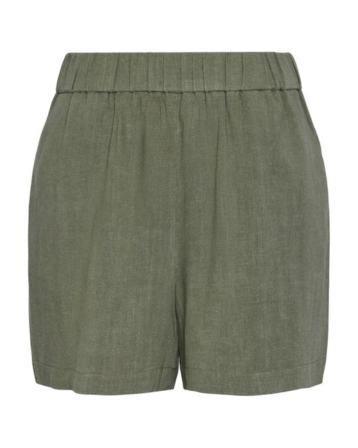 Pieces Green Shorts 'vinsty'