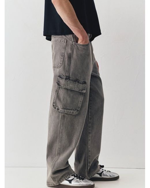Pull&Bear Jeans in Gray für Herren