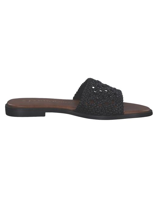 Marco Tozzi Black Pantolette