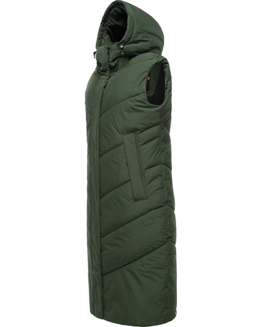 Ragwear Green Weste 'Suminka'