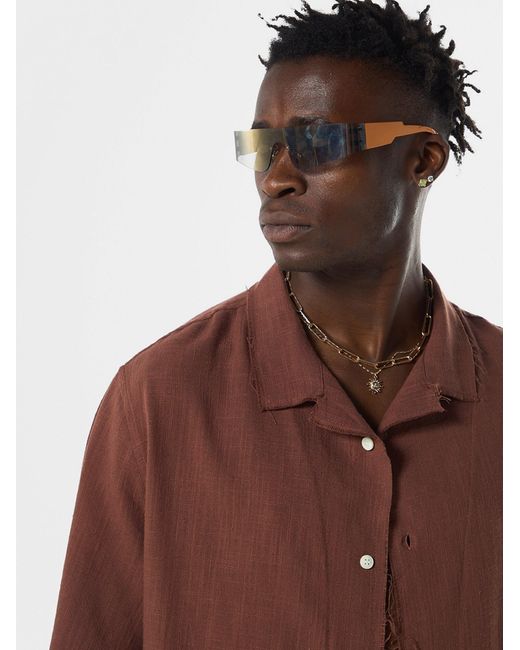 VAMOS CLO Hemd Irving in Brown für Herren