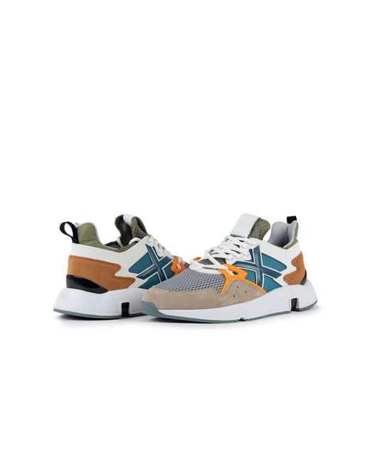 Munich Blue Trainers Clik