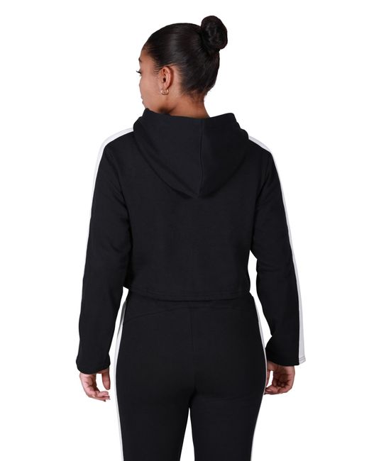 MOROTAI Black Sportpullover 'Casual Cropped'