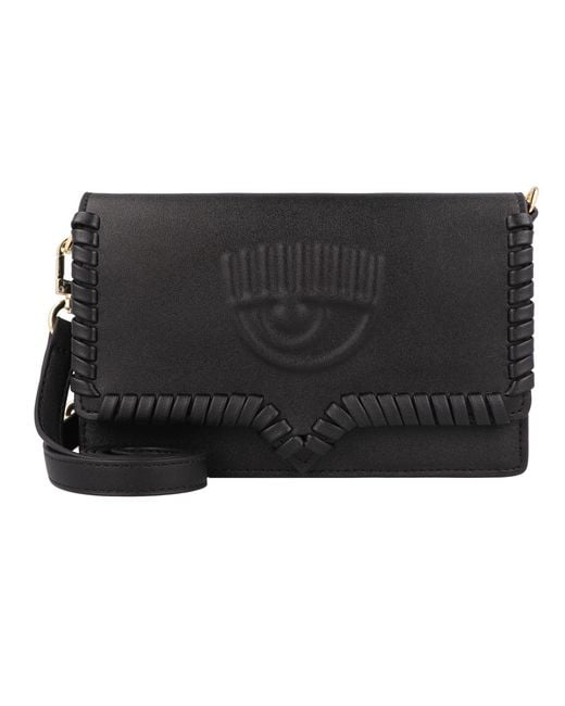 Chiara Ferragni Black Clutch Eyelike