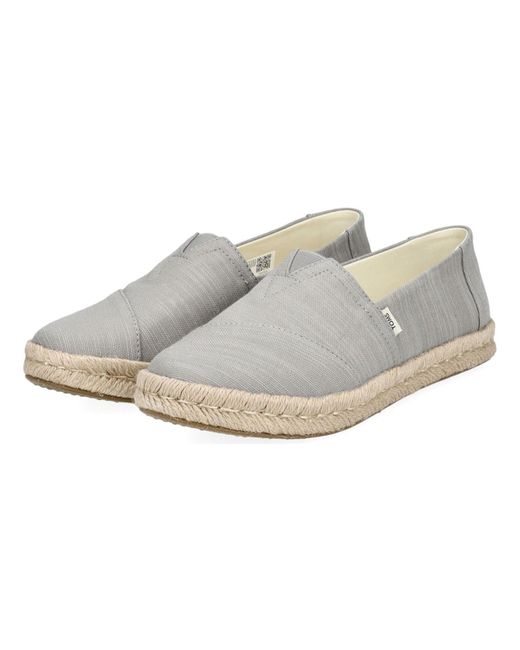 TOMS White Espadrilles 'Alpargata Rope 2.0'