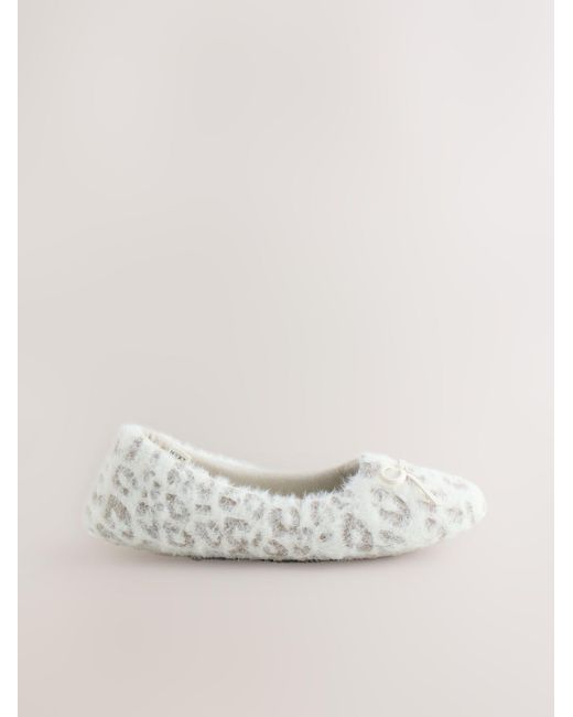 Next White Hausschuh