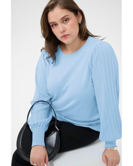 Kaffe Blue Pullover Kcloni
