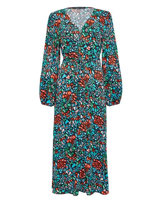 Threadbare Blue Kleid 'pineapple'