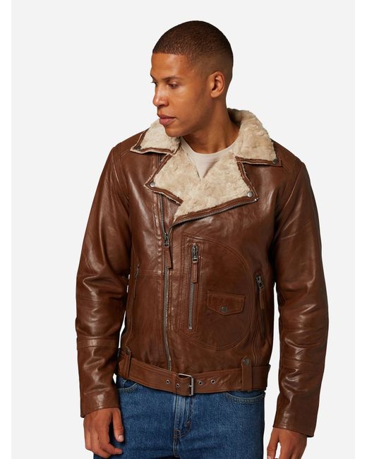 RICANO Jacke Harlem in Brown für Herren