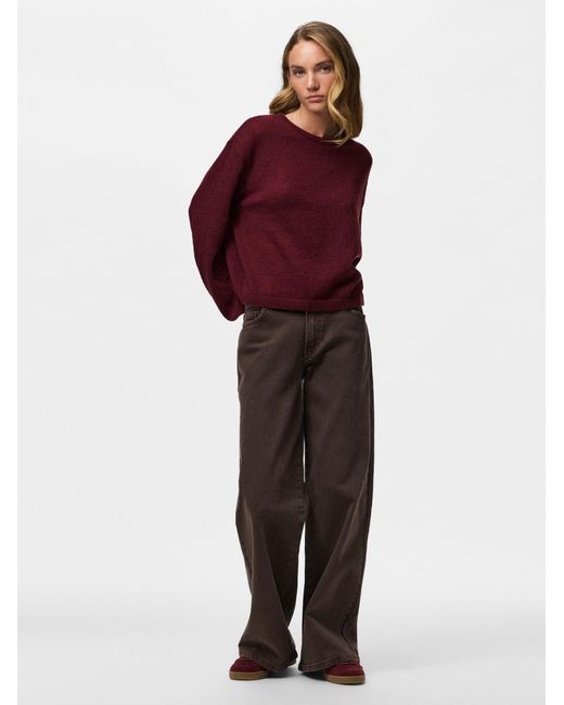Pieces Purple Pullover Pcida