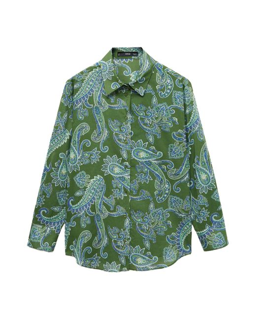 Mango Green Bluse 'Mamba'