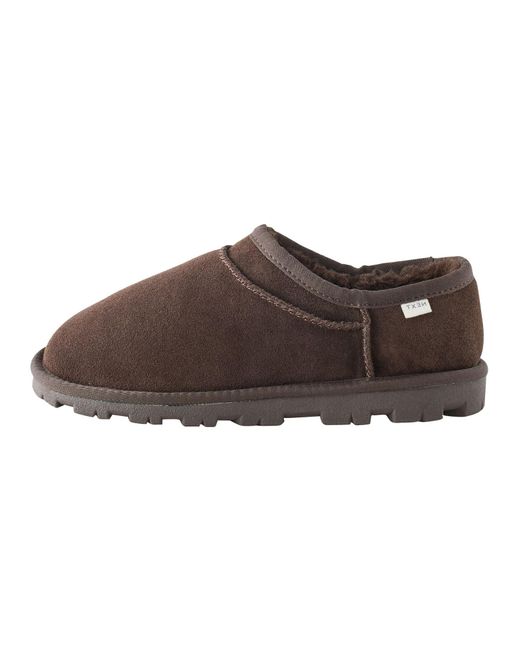 Next Brown Hausschuh