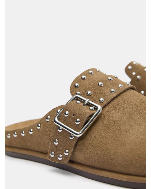 Pull&Bear Brown Pantolette
