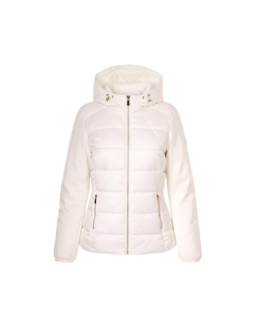 Yes Zee White Winterjacke Piumino