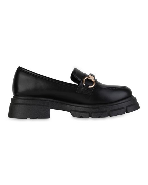 VAN HILL Black Slipper 'Ava'