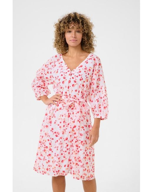 Cream Red Kleid 'Giselle'