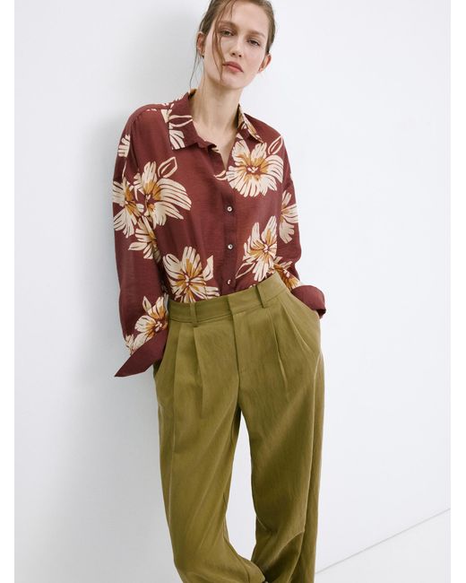 Mango Red Bluse Sake