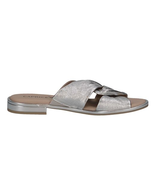 Caprice Gray Pantolette