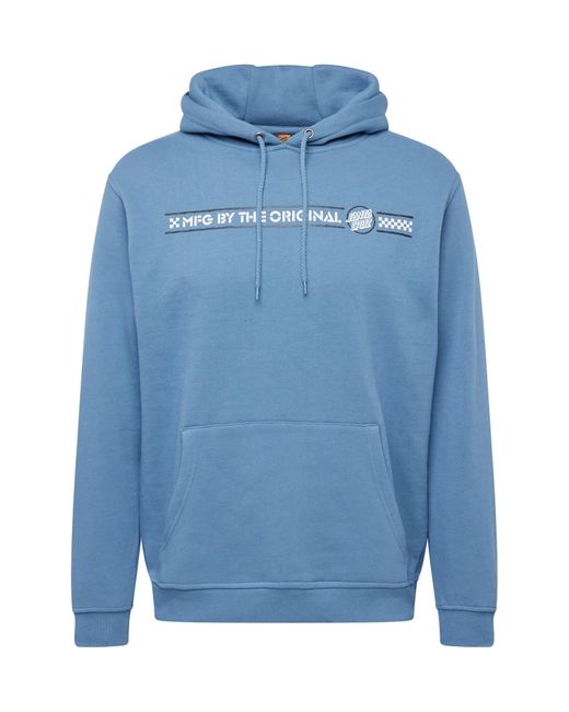 Santa Cruz Sweatshirt 'breaker dot' in Blue für Herren