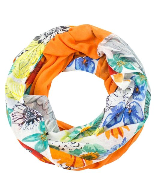 Sunsa Orange Schlauchschal