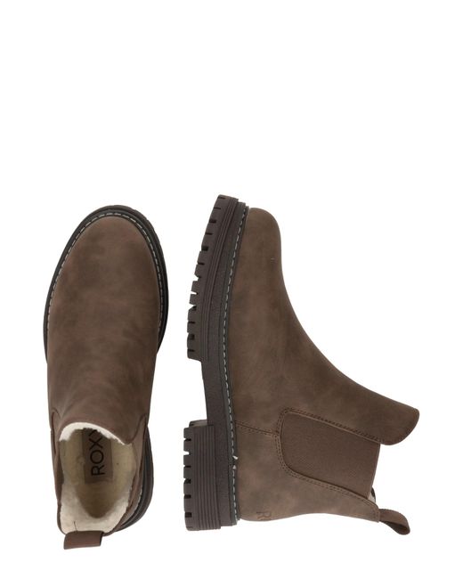 Roxy Brown Chelsea boots