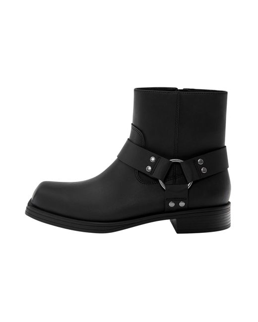Pull&Bear Boots in Black für Herren