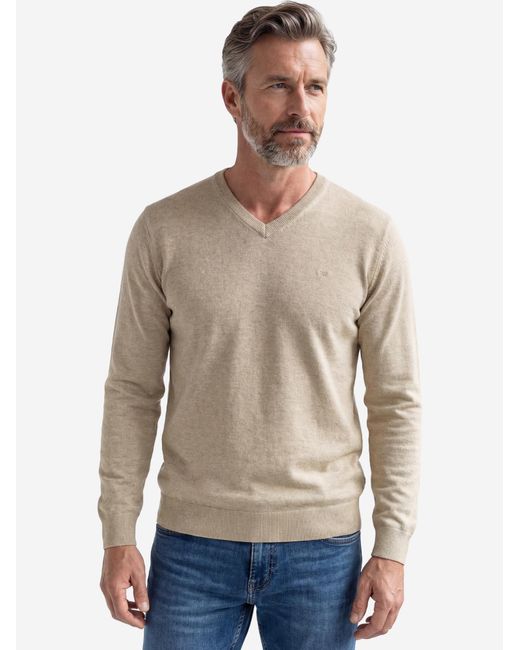 Redmond Pullover Basic in Green für Herren