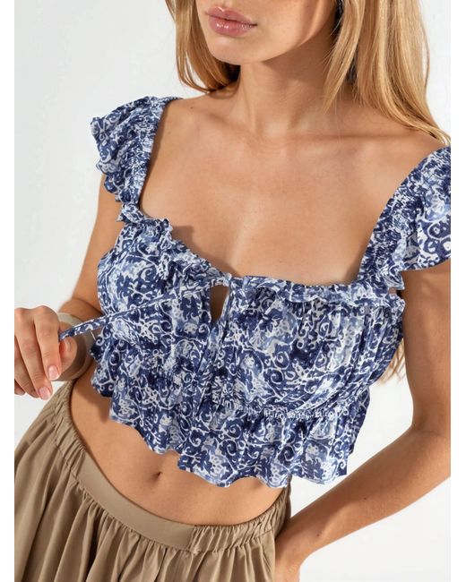 Busem Blue Bluse