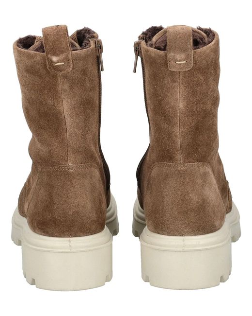 Ara Natural Schnürstiefelette