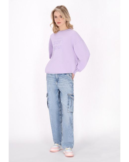 myMo Purple Sweatshirt Back To School